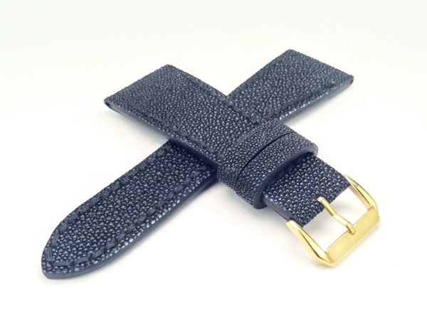 handmade_stingray_skin_watchstrap