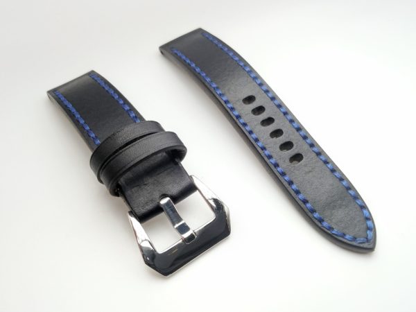 full grain leather handmade watch strap